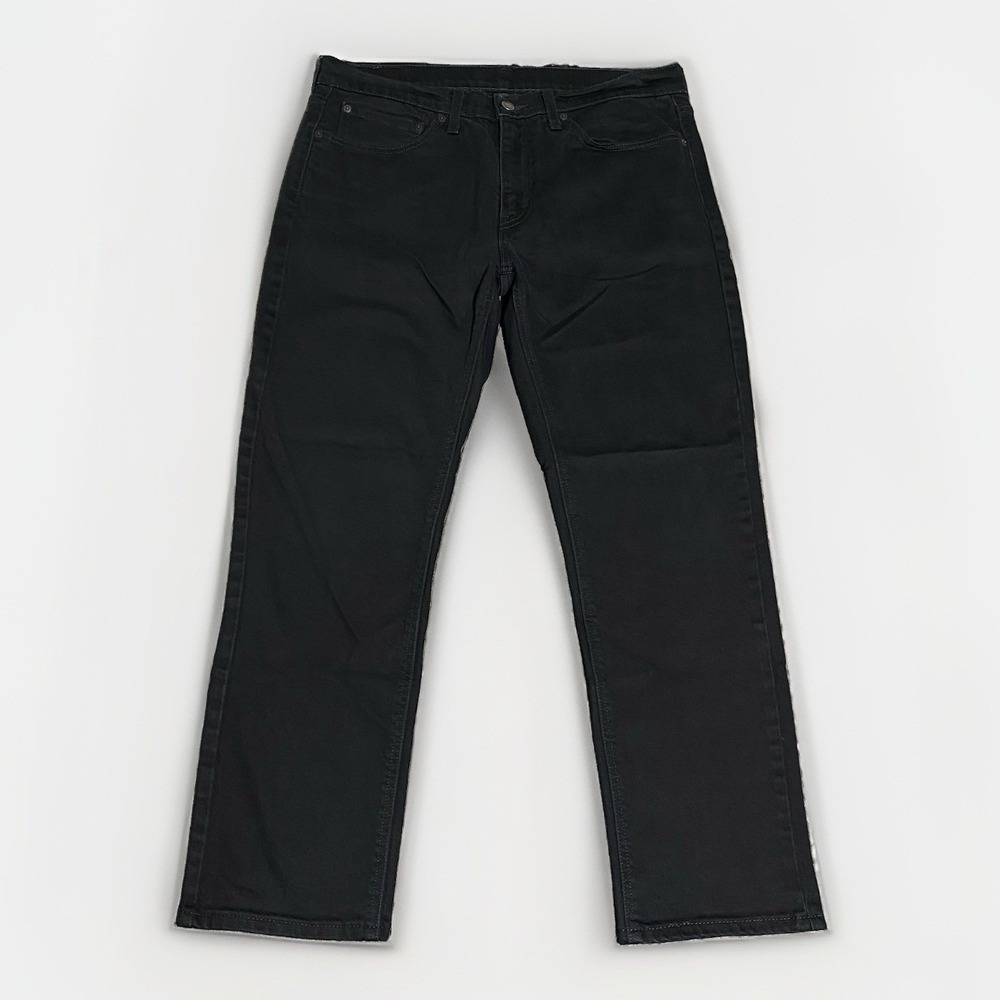 Levis 511 Slim Fit Black Jeans Mens 34x28 WaterLess Stretch Denim 04511-4433 Y2K
